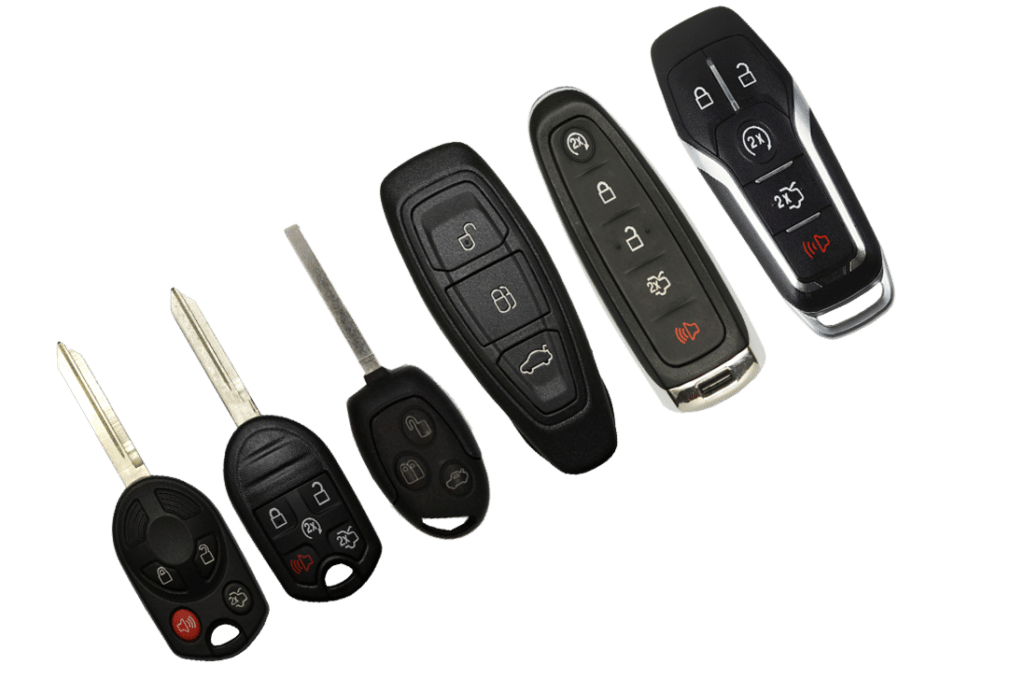 Different key fobs